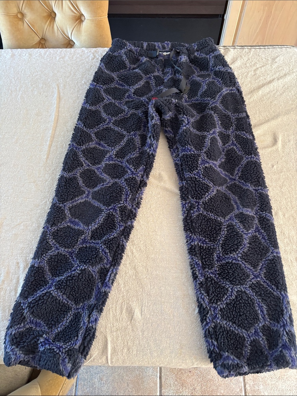GRAMICCI MEN’S BLUE FLEECE PANTS-M
